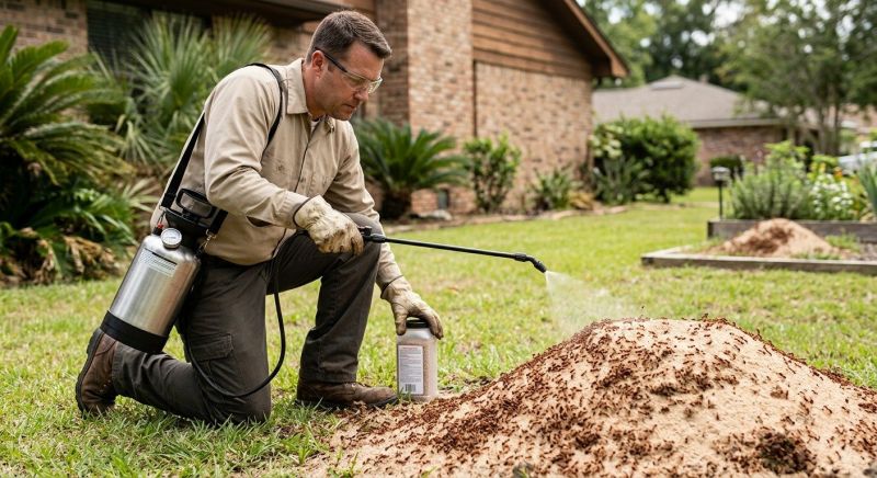 Velvet Ant Extermination in Katy, TX