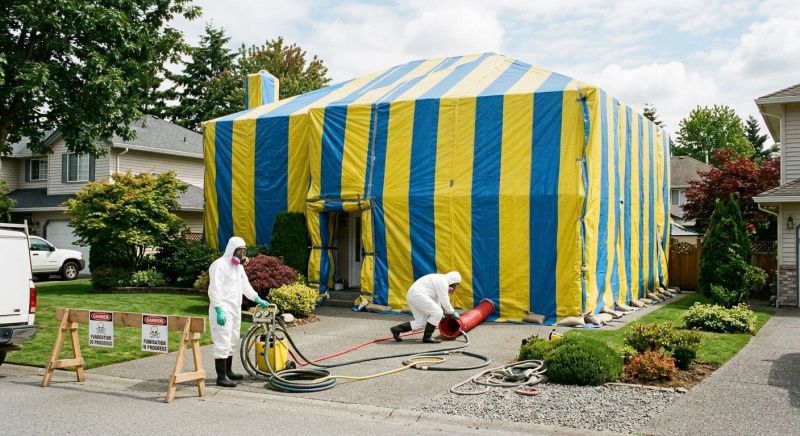 Termite Tenting in Naperville, IL